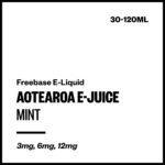 Aotearoa E-Juice - Mint (Freebase E-Liquid) - 30ml / 6mg/mL Nicotine Content