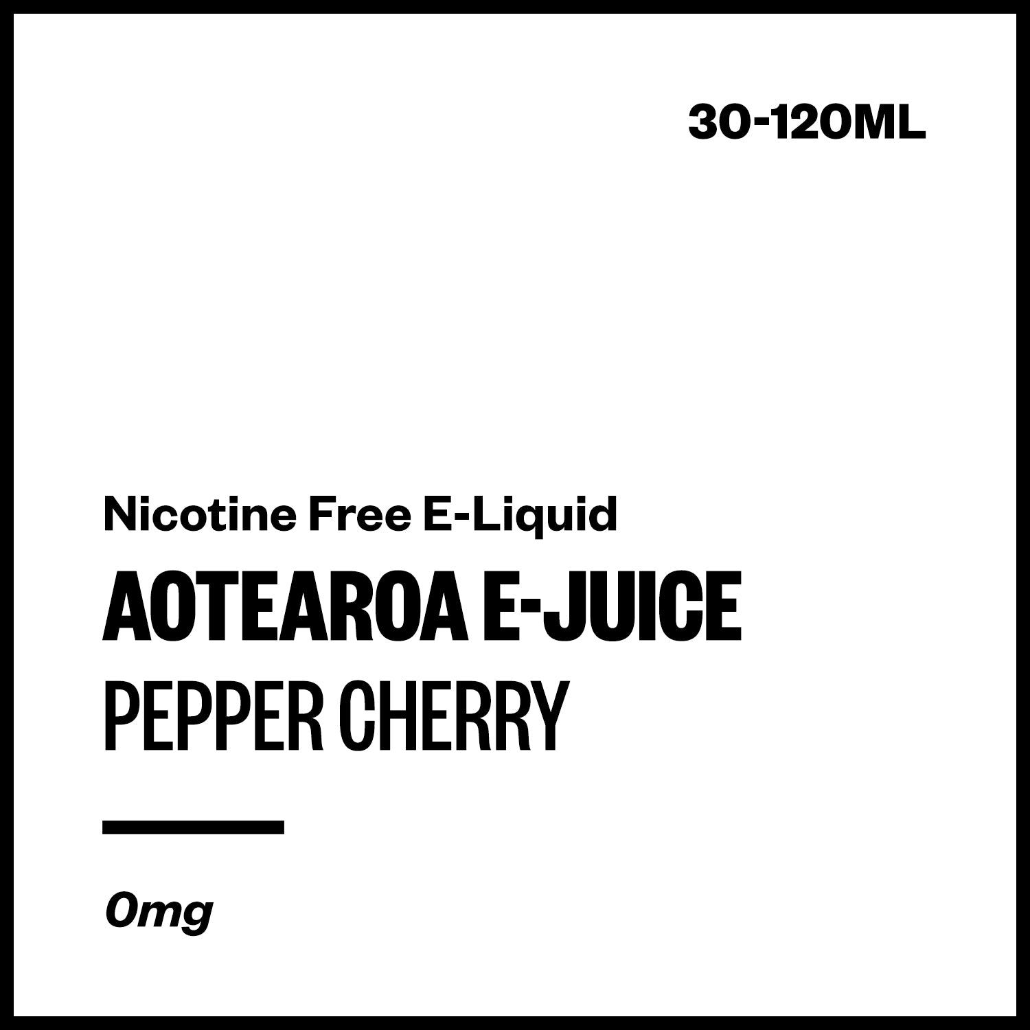 aej-pepper-cherry-freebase-no-nicotine.jpg Aotearoa E-Juice - Pepper Cherry (Nicotine Free E-Liquid) - Image 1