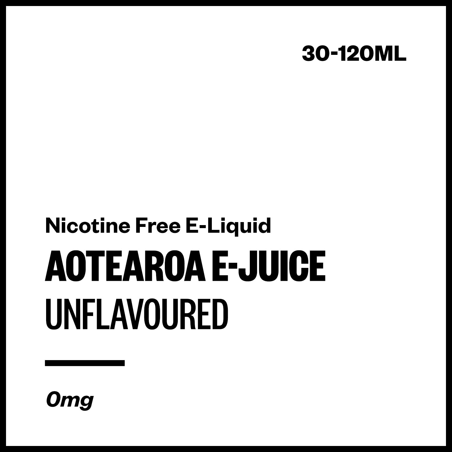 aej-unflavoured-freebase-no-nicotine.jpg Aotearoa E-Juice - Unflavoured (Nicotine Free E-Liquid) - Image 1