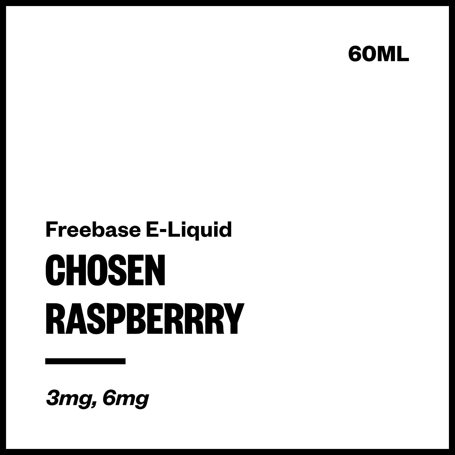 chosen-freebase-raspberry_a5295680-c60e-41b1-92ff-ed7ea8f05032.jpg Chosen - Raspberry (Freebase E-Liquid 60ml) - Image 1