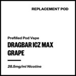 Dragbar ICZ Max - Grape (Replacement Pod)