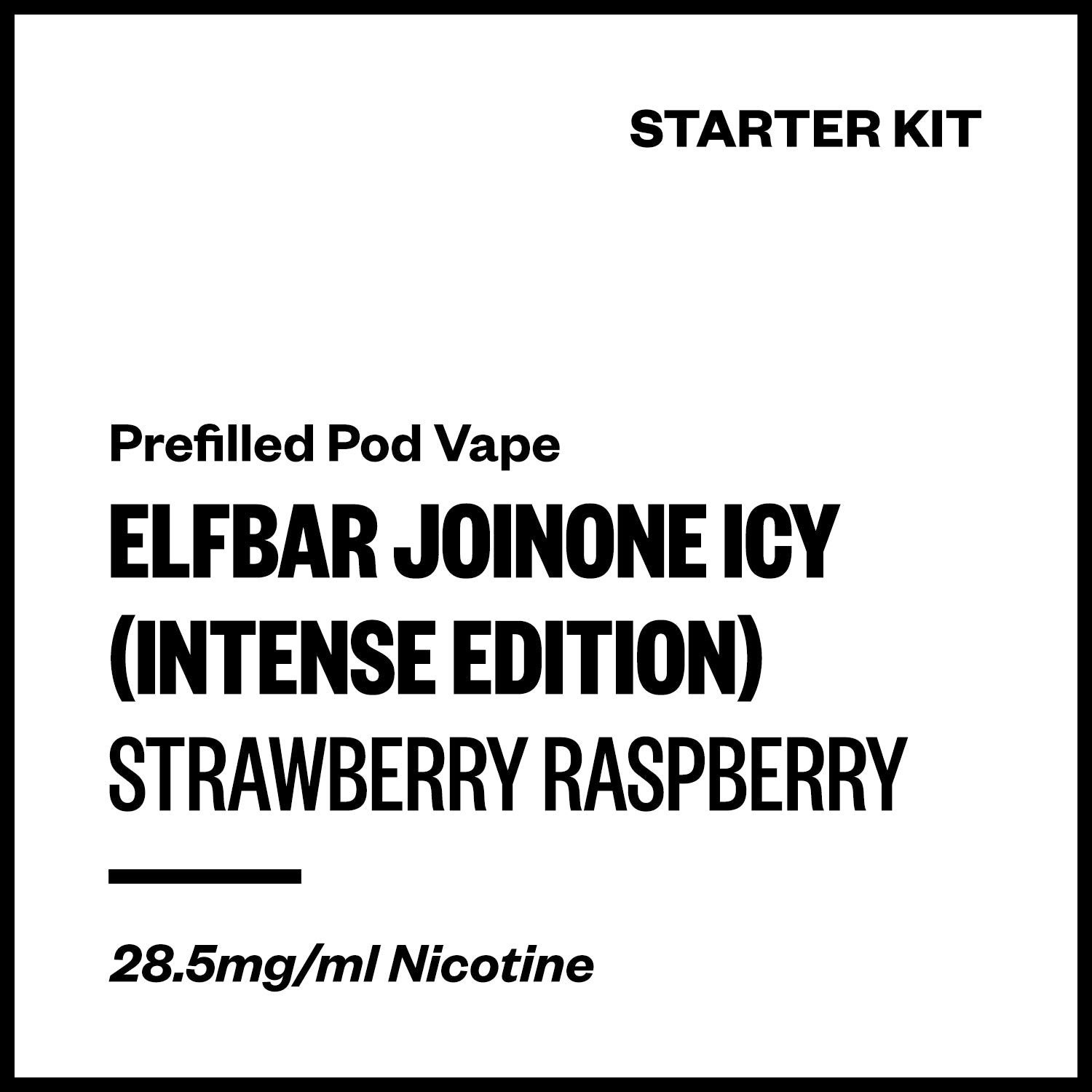 elfbar-joinone-icy-intense-kit-strawberry-raspberry.jpg Elfbar JoinOne Icy Intense Edition - Strawberry Raspberry (Starter Kit) - Image 1