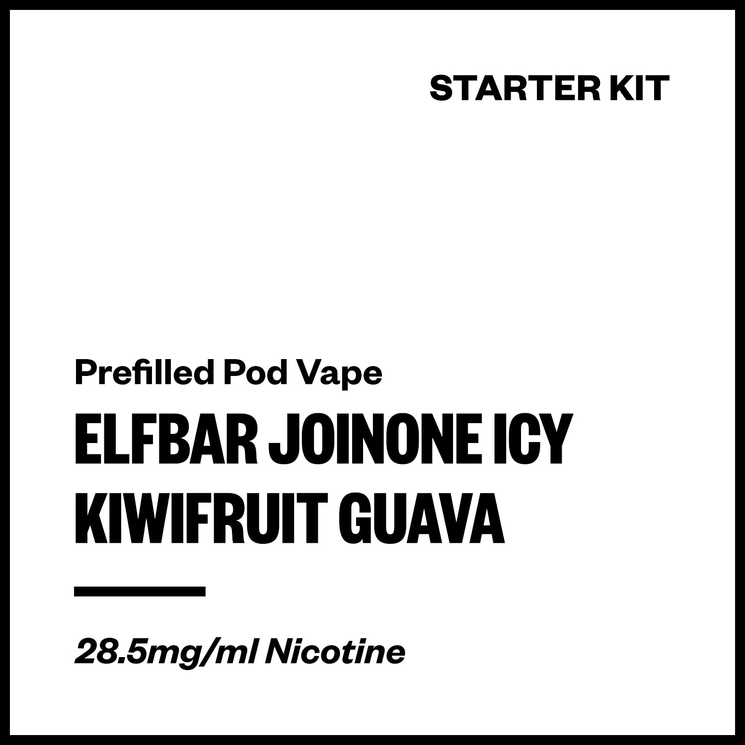 elfbar-joinoneicy-kit-kiwifruit-guava.jpg Elfbar JoinOne Icy - Kiwifruit Guava (Starter Kit) - Image 1