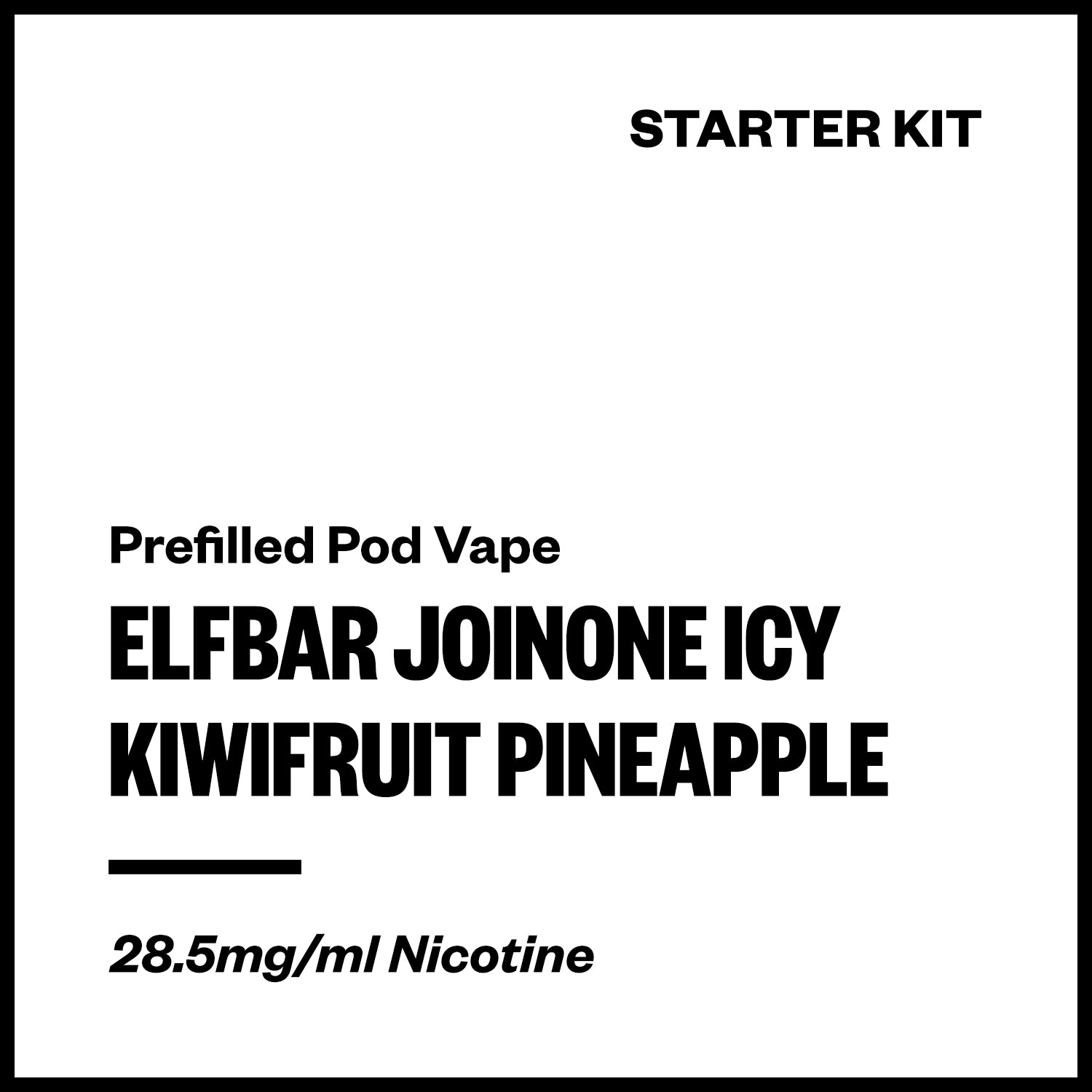 elfbar-joinoneicy-kit-kiwifruit-pineapple.jpg Elfbar JoinOne Icy - Kiwifruit Pineapple (Starter Kit) - Image 1