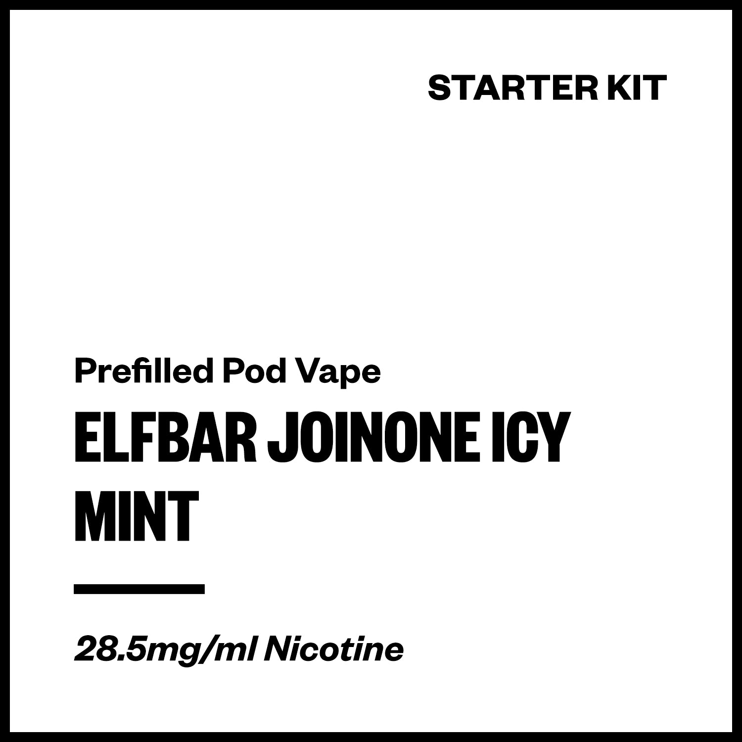 elfbar-joinoneicy-kit-mint.jpg Elfbar JoinOne Icy - Mint (Starter Kit) - Image 1