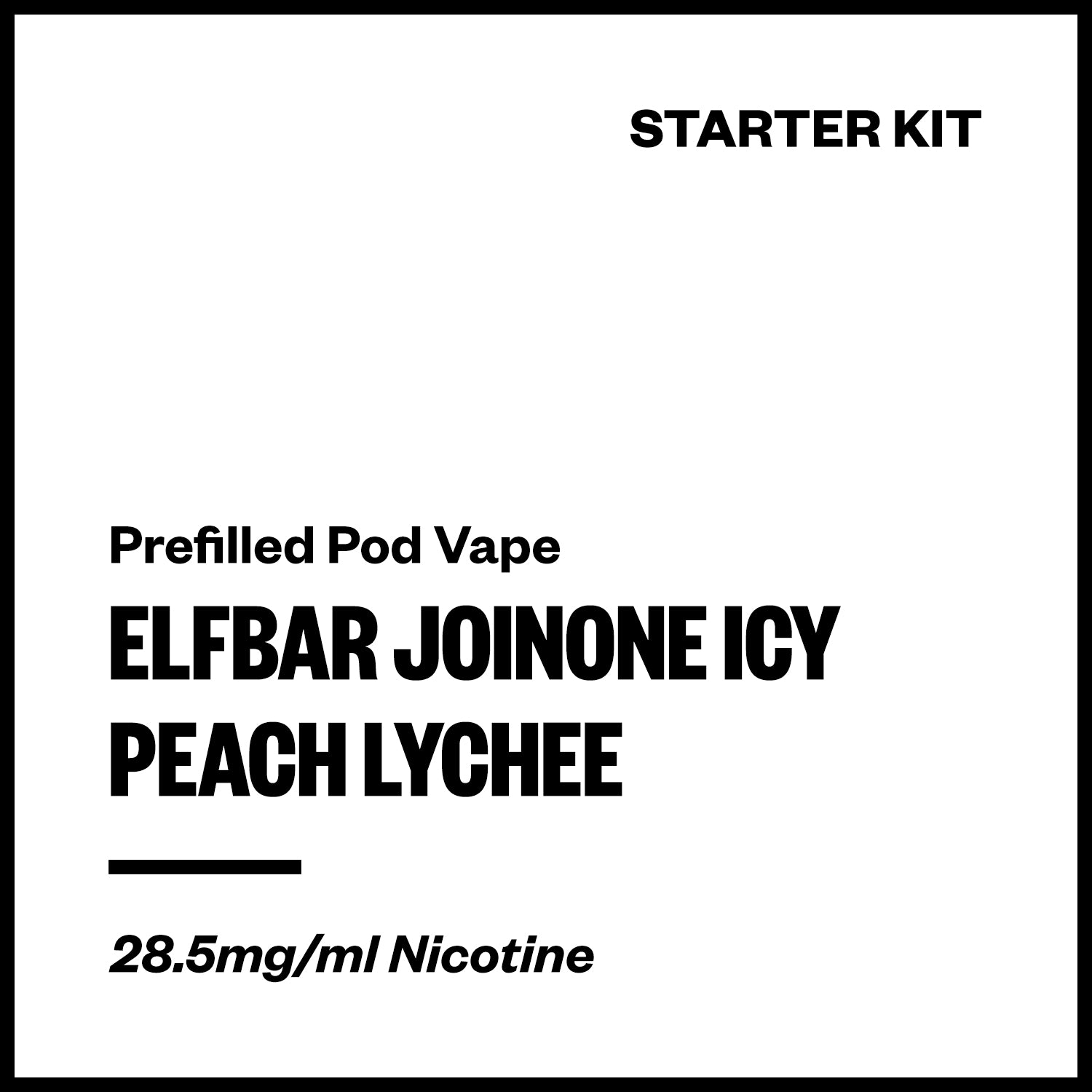 elfbar-joinoneicy-kit-peach-lychee.jpg Elfbar JoinOne Icy - Peach Lychee (Starter Kit) - Image 1