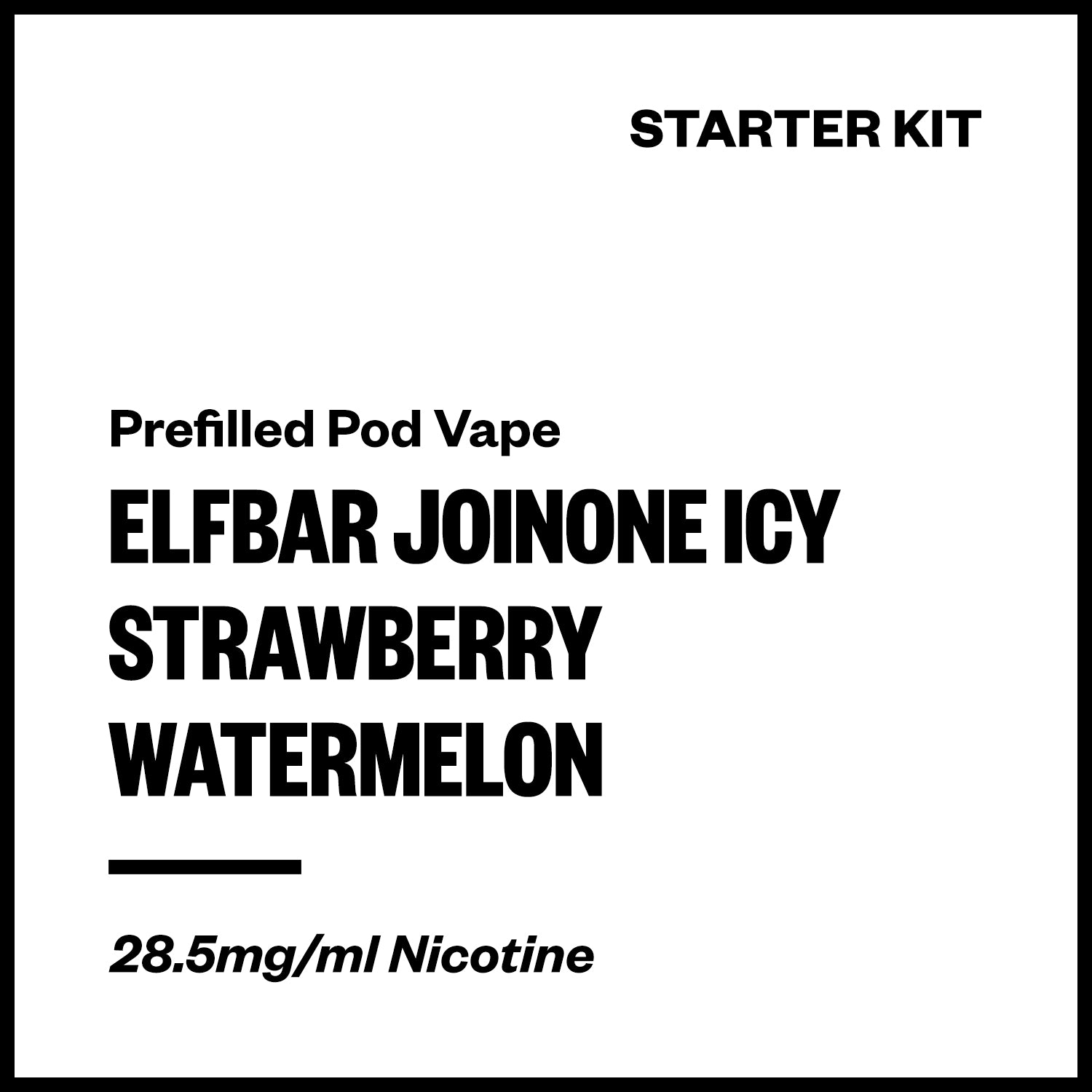 elfbar-joinoneicy-kit-strawberry-watermelon.jpg Elfbar JoinOne Icy - Strawberry Watermelon (Starter Kit) - Image 1
