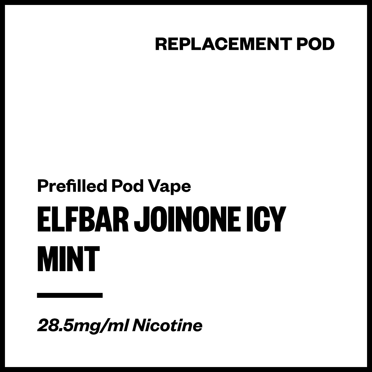 elfbar-joinoneicy-pod-mint.jpg Elfbar JoinOne Icy - Mint (Replacement Pod) - Image 1