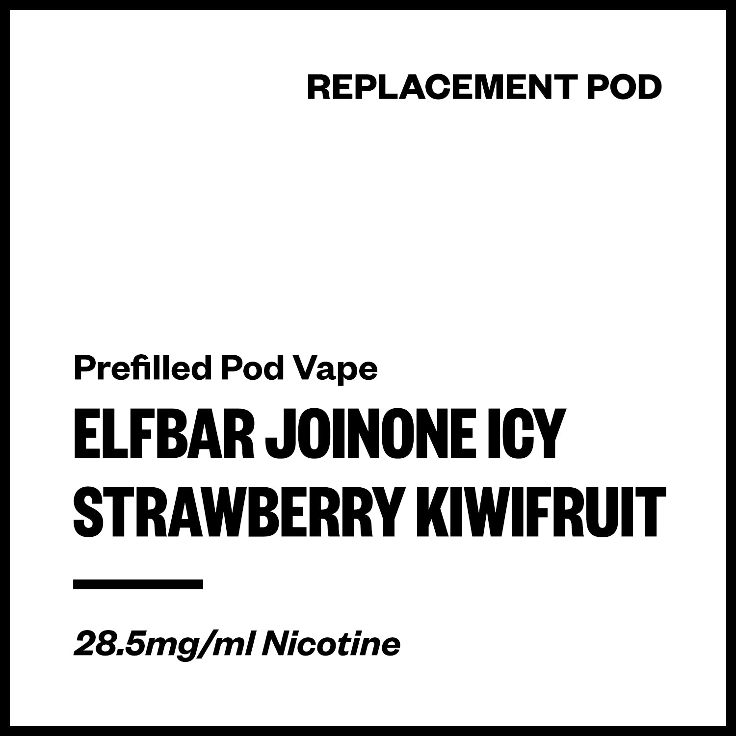 elfbar-joinoneicy-pod-strawberry-kiwifruit.jpg Elfbar JoinOne Icy - Strawberry Kiwifruit (Replacement Pod) - Image 1