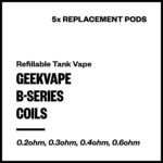Geekvape B-Series Coils (for Aegis Boost/Hero; Zeus Nano; etc)