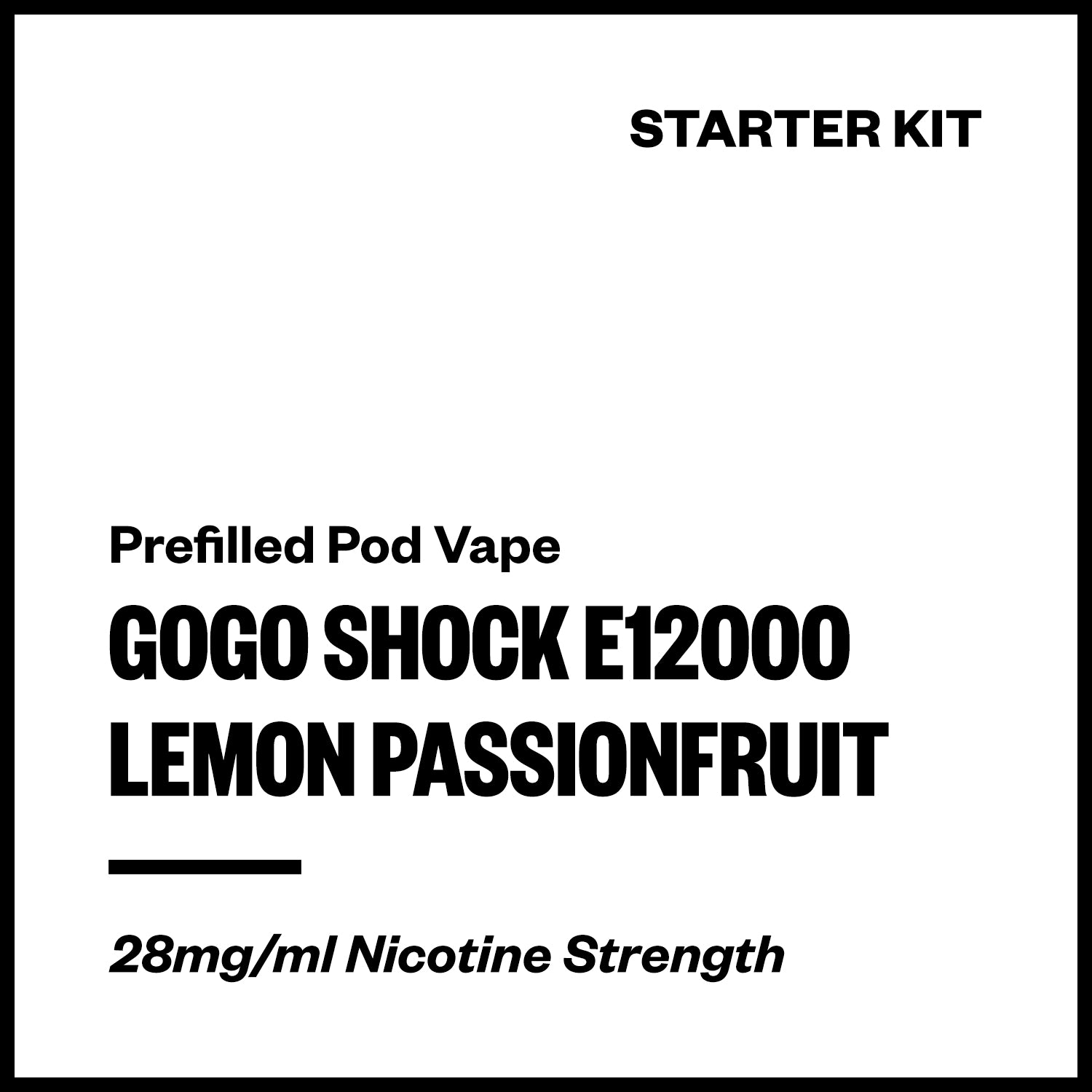 gogo-shock-e12000-kit-lemon-passionfruit.jpg GoGo Shock E12000 - Lemon Passionfruit (Starter Kit) - Image 1