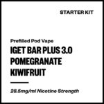 IGET Bar Plus 3.0 - Pomegranate Kiwifruit (Starter Kit)