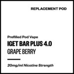 IGET Bar Plus 4.0 - Grape Berry (Replacement Pod)