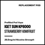 IGET Sun KP8000 - Strawberry Kiwifruit (Replacement Pod)