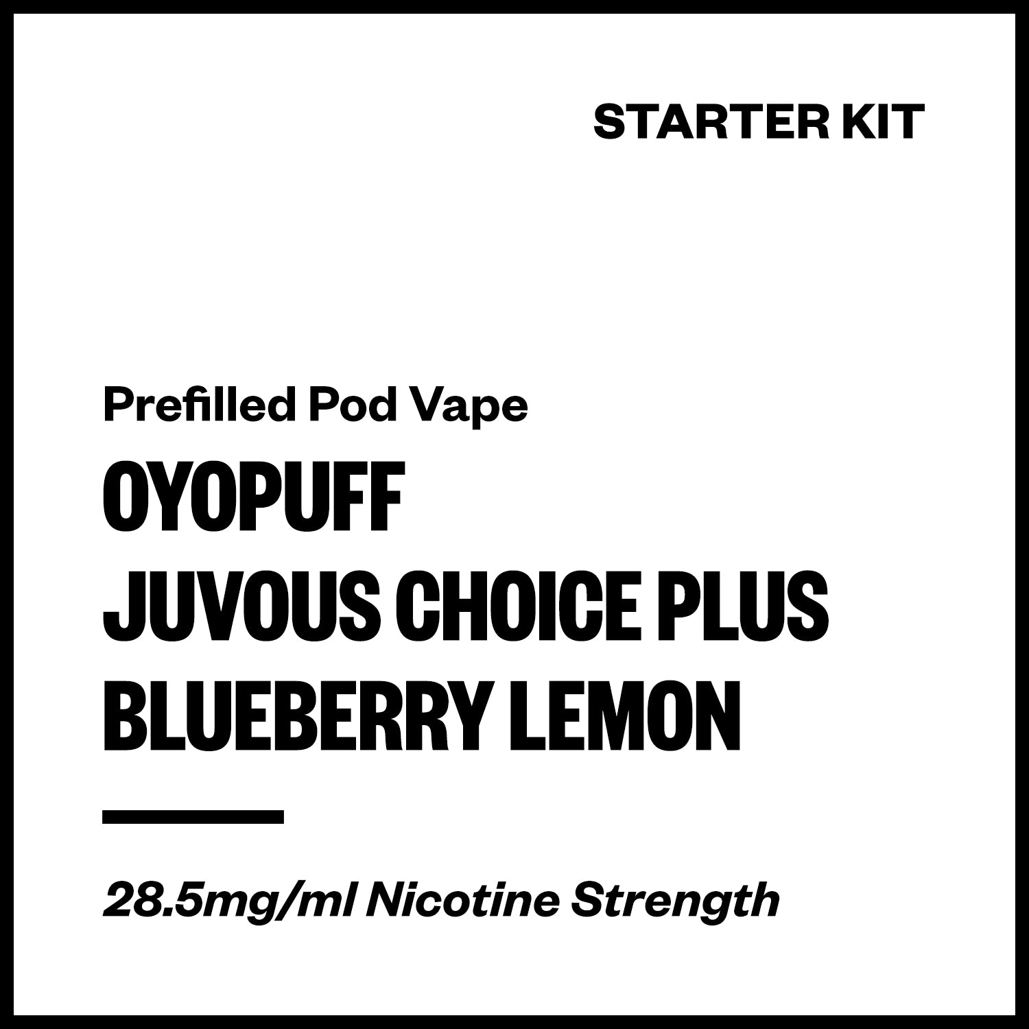 oyopuff-juvous-choice-plus-kit-blueberry-lemon.jpg Oyopuff Juvous Choice Plus - Blueberry Lemon (Starter Kit) - Image 1