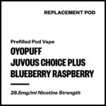 Oyopuff Juvous Choice Plus - Blueberry Raspberry (Replacement Pod)
