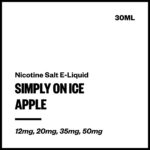 Simply On Ice - Apple (Nic Salt E-Liquid 30ml)