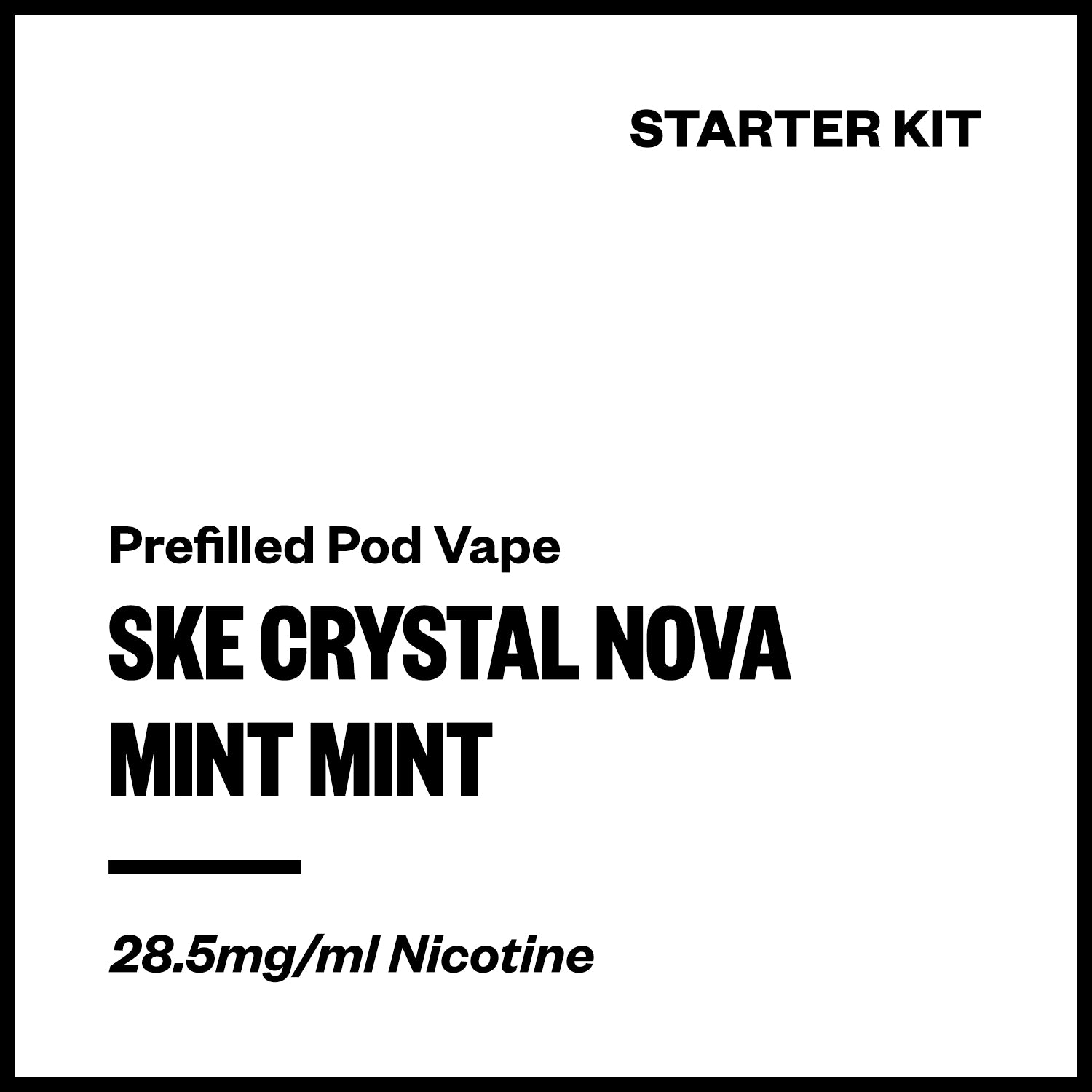 ske-crystal-nova-kit-mint-mint.jpg SKE Crystal Nova - Mint Mint (Starter Kit) - Image 1