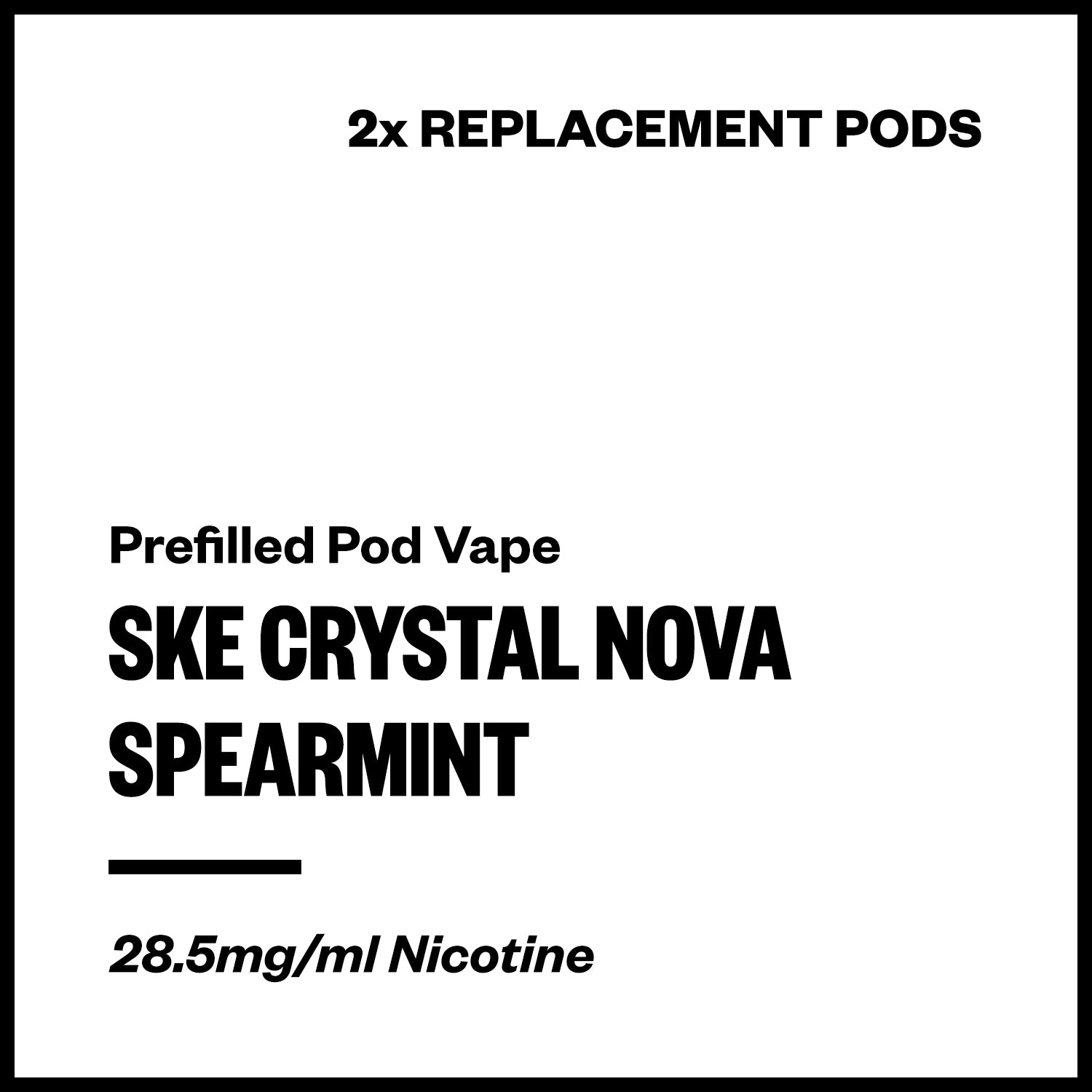 ske-crystal-nova-pods-spearmint.jpg SKE Crystal Nova - Spearmint (2x Replacement Pods) - Image 1