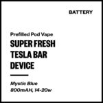 Super Fresh Tesla Bar - Battery (Mystic Blue)
