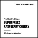 Super Freez Tesla Bar - Raspberry Cherry (Replacement Pod)
