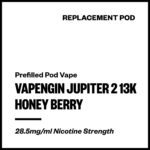 Vapengin Jupiter 2 - Honey Berry (13,000 Puffs Replacement Pod)