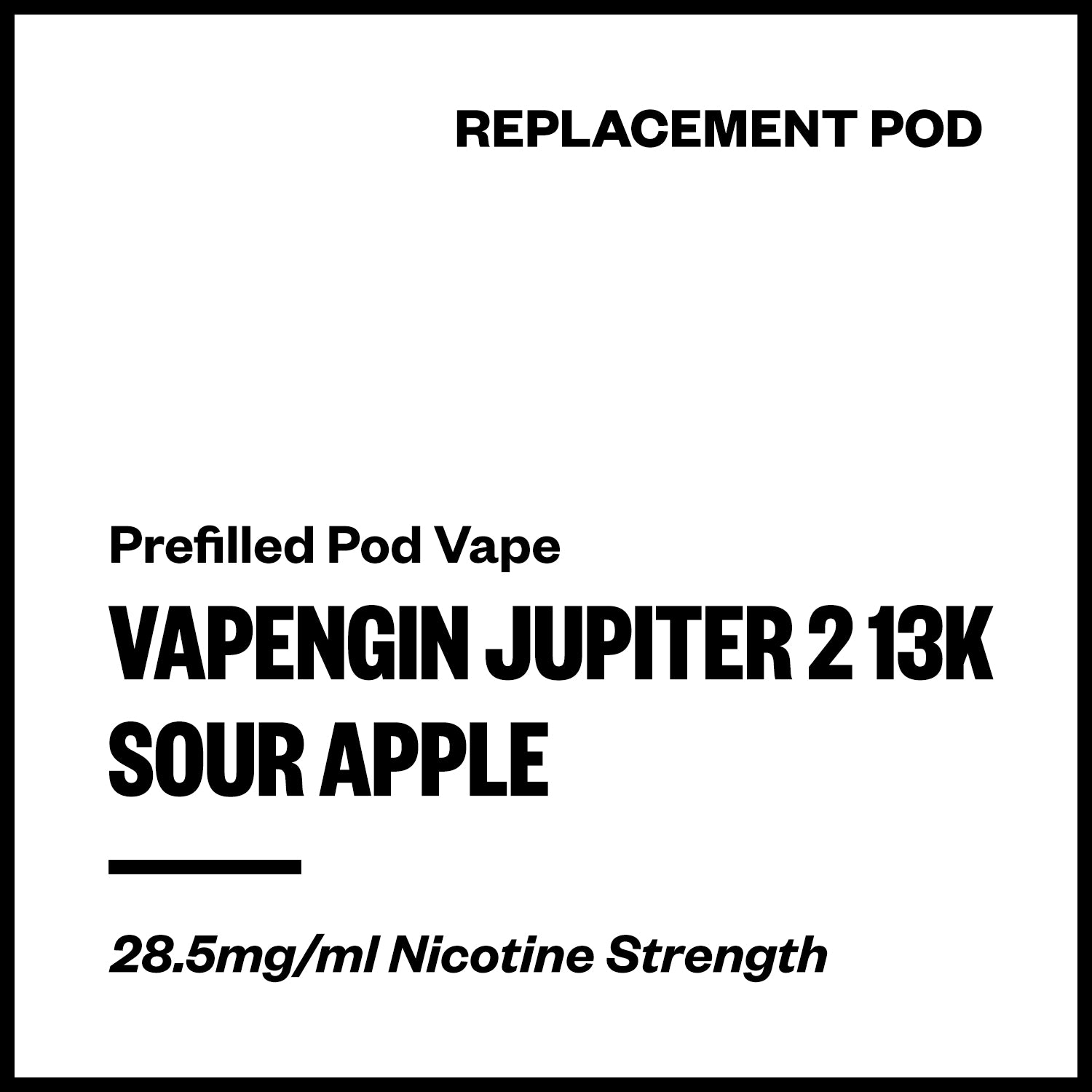 vapengin-jupiter-2-13k-pod-sour-apple.jpg Vapengin Jupiter 2 - Sour Apple (13,000 Puffs Replacement Pod) - Image 1
