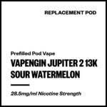 Vapengin Jupiter 2 - Sour Watermelon (13,000 Puffs Replacement Pod)